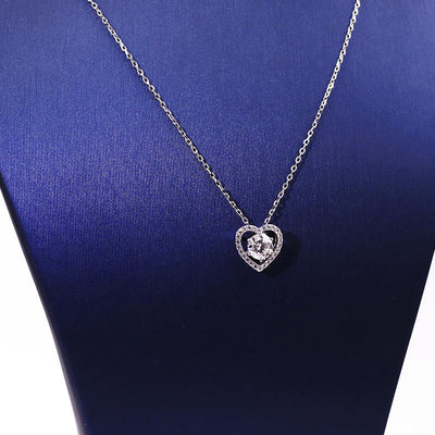 Collana cuore di luce