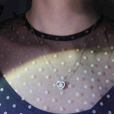 Collana cuore di luce