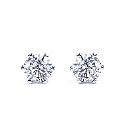 Orecchini in Argento Taglio Ovale