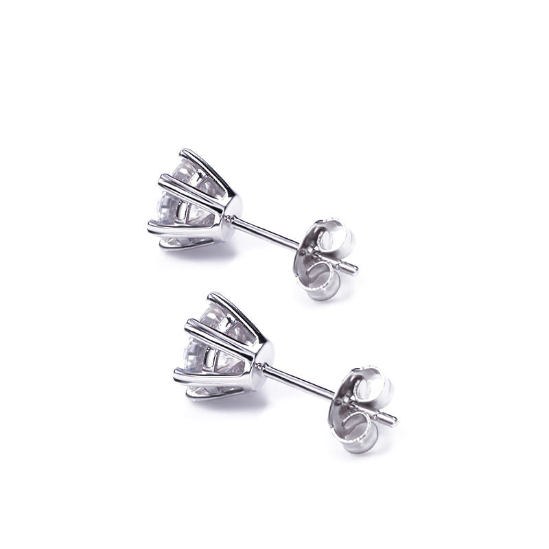 Orecchini in Argento Taglio Ovale