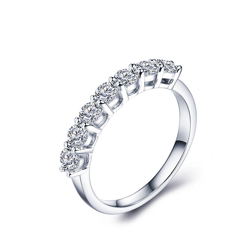Anello in Argento 925 con Zirconia Cubica Taglio Brillante