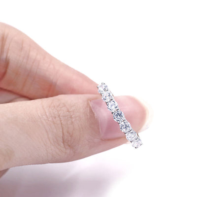 Anello in Argento 925 con Zirconia Cubica Taglio Brillante