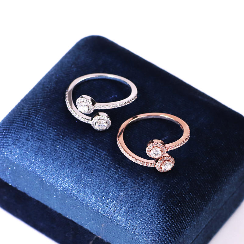 Anello in Argento 925 Placcato in oro 14k