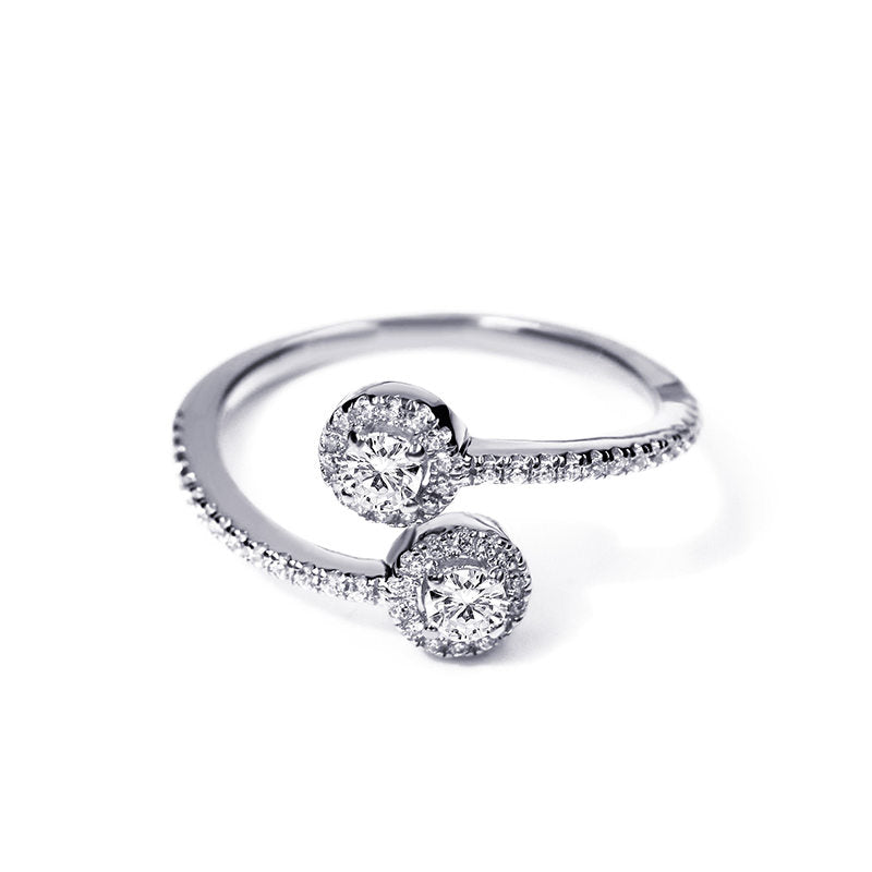 Anello in Argento 925 Placcato in oro 14k